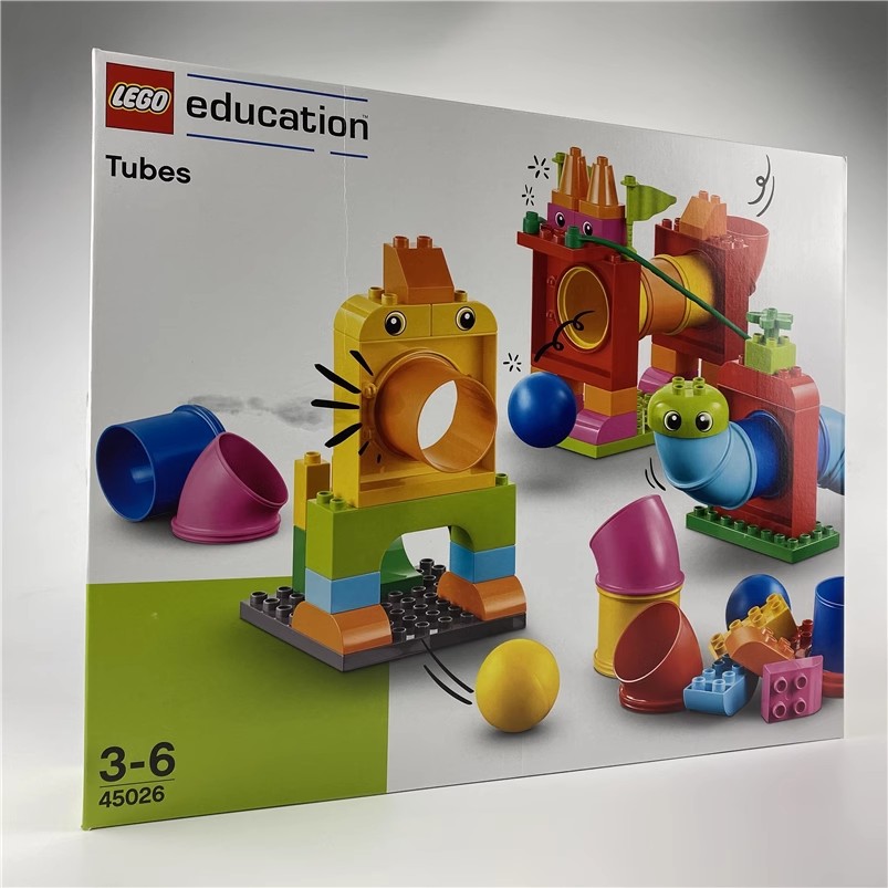 乐高积木教具套装LEGO 9076 新款 45026管道游戏组合早教益智拼装