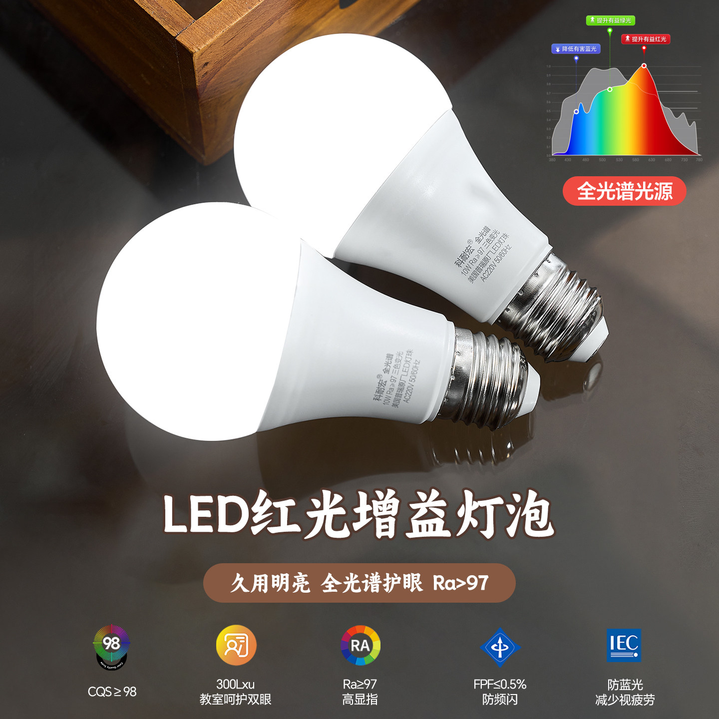 科耐宏进口普瑞高亮LED球泡灯