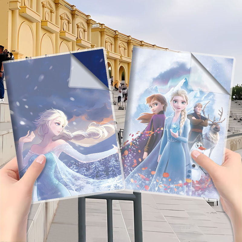 冰雪奇缘胶套本二次元笔记本