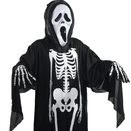 HalloweenSkeletonGhostOutfit