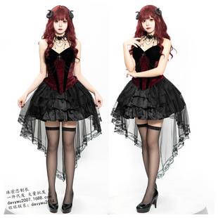 dress outfit吊带裙吸血鬼鬼装 vampire bride ghost Strapless