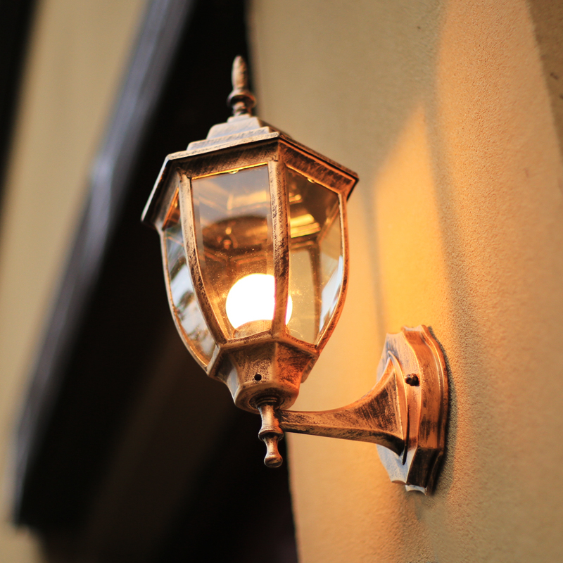 Wall lamp American style Aisle outdoors European style courtyard Garden Lights a living room Balcony Lamp waterproof Exterior Wall Lights outdoor Retroin the Decoration main material , Lamps , Wall lamp  category - from Buy2taobao.com to provide professional Taobao agent buy service