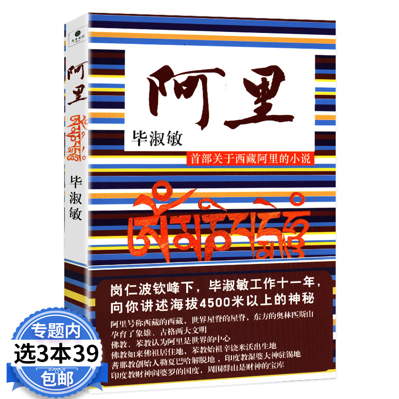 毕淑敏作品：阿里关于西藏阿里的小说说不完的故事 毕淑讲述海拔四千五百米以上的纯净与庄严致敬非洲三万里无悔青春书籍