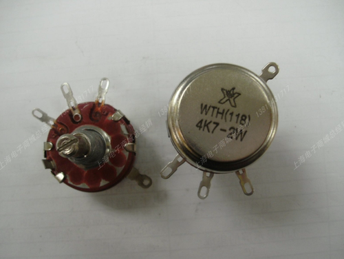 WTH118  2W 4.7K电位器  1K 4K7 10K 22K 47K 2K2 电子元器件