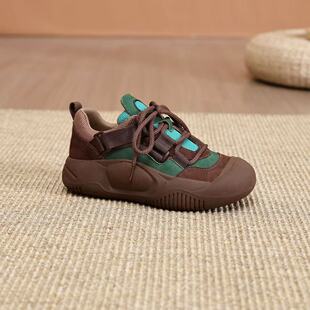 老爹鞋女2025新款小个子增高女鞋爆款百搭休闲厚底运动鞋潮