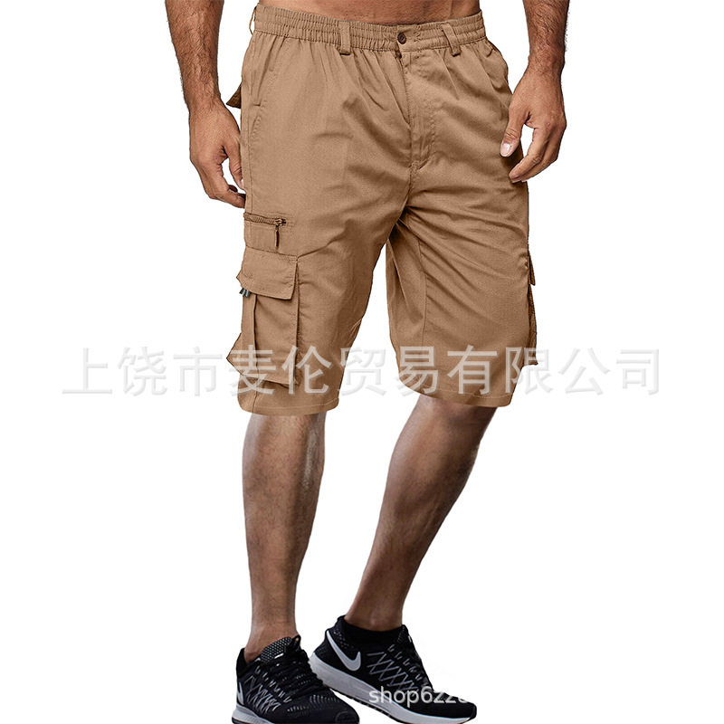 men clothes男装多口袋工装短裤男 男士宽松户外休闲裤子五分裤,男装,短裤,淘宝优惠券,粉丝福利购,淘宝优惠卷