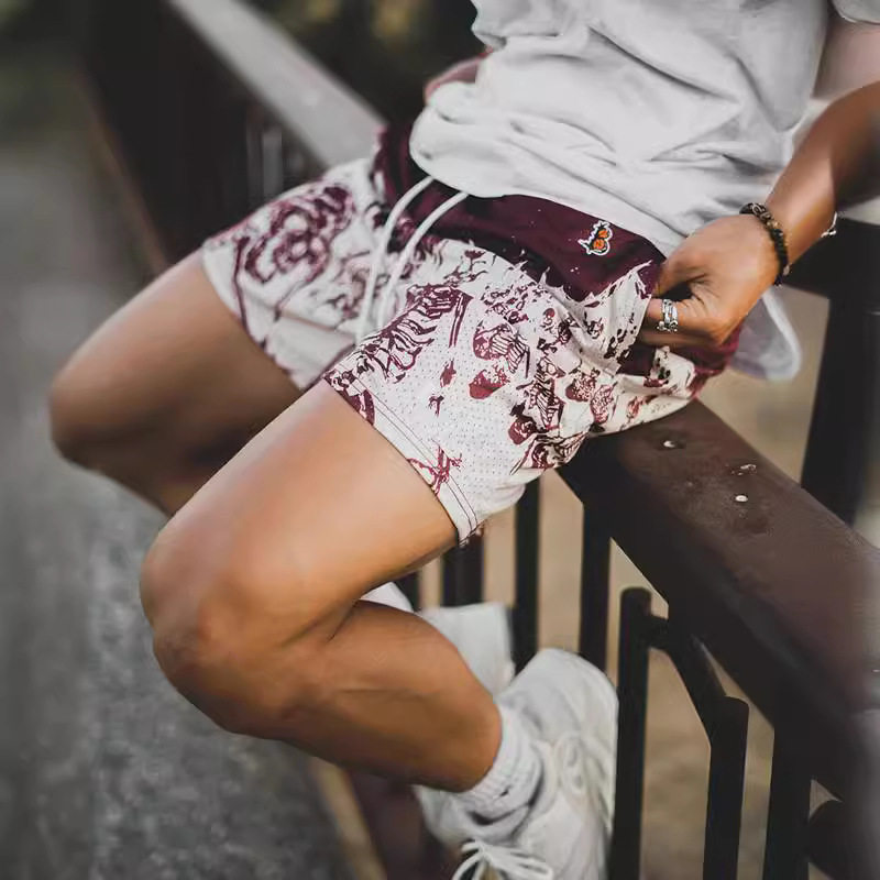 men clothes美式短裤潮牌男夏季跑步篮球裤速干透气五分裤百搭不,男装,短裤,淘宝优惠券,粉丝福利购,淘宝优惠卷