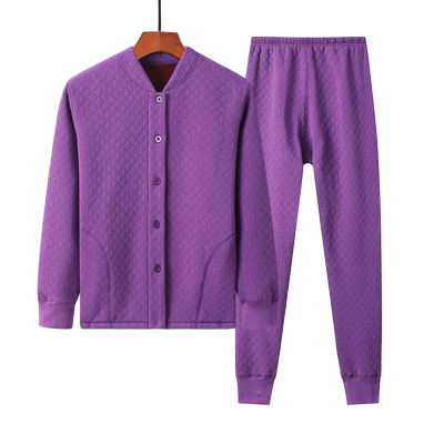 中老年人纯棉大码奶奶保暖内衣