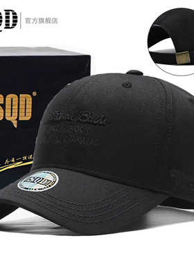 帽子男四季款大码大头围棒球帽男精梳棉韩版潮黑色遮阳软顶鸭舌帽