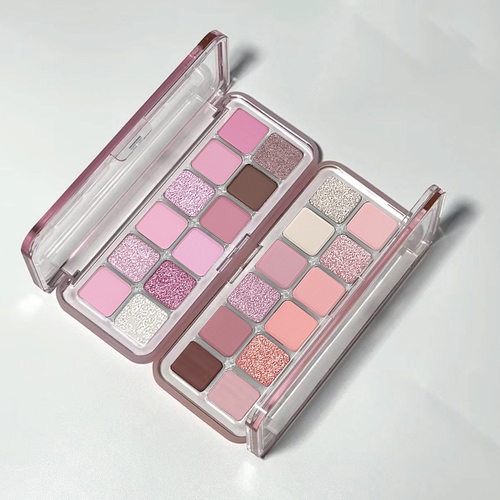 12-Color Eyeshadow Palette Matte Shimmer Highlighter Contour