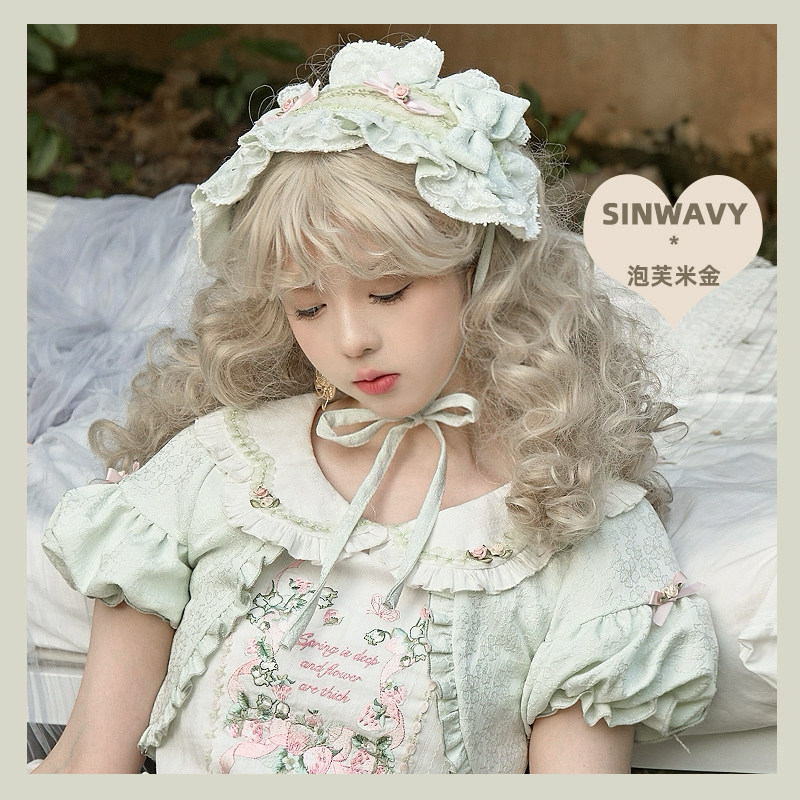 斯万家洋娃娃假发doll感复古软妹