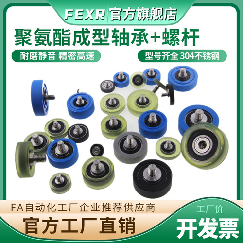 FEXR包胶轴承不锈钢螺杆工厂直营