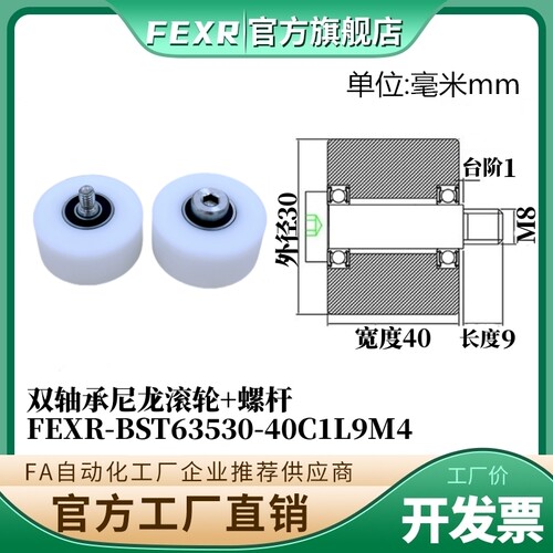 进口POM滚轮BST63530-40C1L9M4