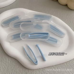 隐形眼镜盒美瞳盒工具加长镊子小夹子吸棒佩戴棒点棒取戴器摘取