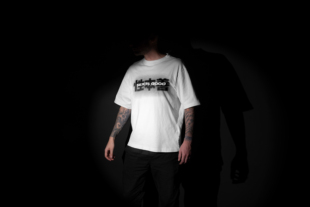 回路商店 恶搞 性本善T恤 手工印刷做旧t恤 250克