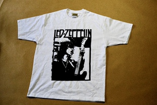回路商店 齐柏林飞艇原创自制ledzeppelin Vintage 短袖T恤送板画