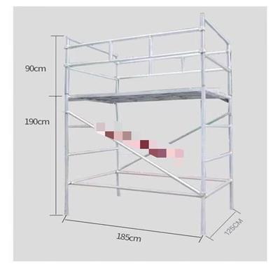 新型深圳镀锌手脚架装修建筑工地加厚移动龙门架活动脚手架门字架