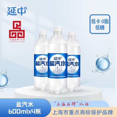 延中盐汽水600ml*20瓶官方旗舰