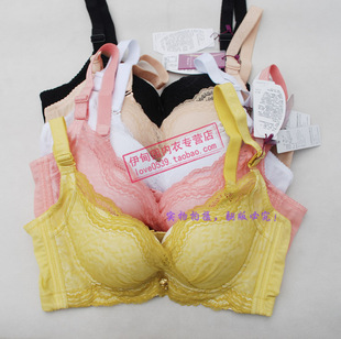 收副乳按摩 黑夜午后文胸正品厚B杯75419 调整型内衣65419 80419