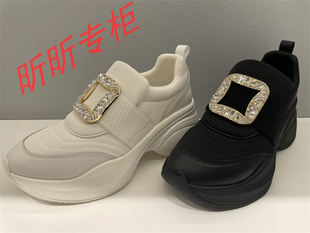 tigrisso蹀愫女鞋正品2024年秋季老爹鞋厚底增高休闲鞋TA54155-53