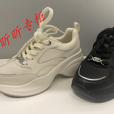 碟愫厚底增高复古休闲老爹鞋女鞋