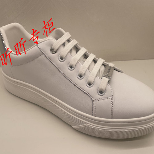 莱尔斯丹厚底板鞋小白鞋女休闲鞋