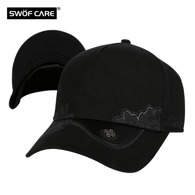 SWOFCARE Swordford New Style 3D Embroidery Truck cap men and women Duck tongue motion Baseball sunshade black Hatin the Sports/Yoga/Fitness/Fans supplies , Baseball , Baseball cap  category - from Buy2taobao.com to provide professional Taobao agent buy service
