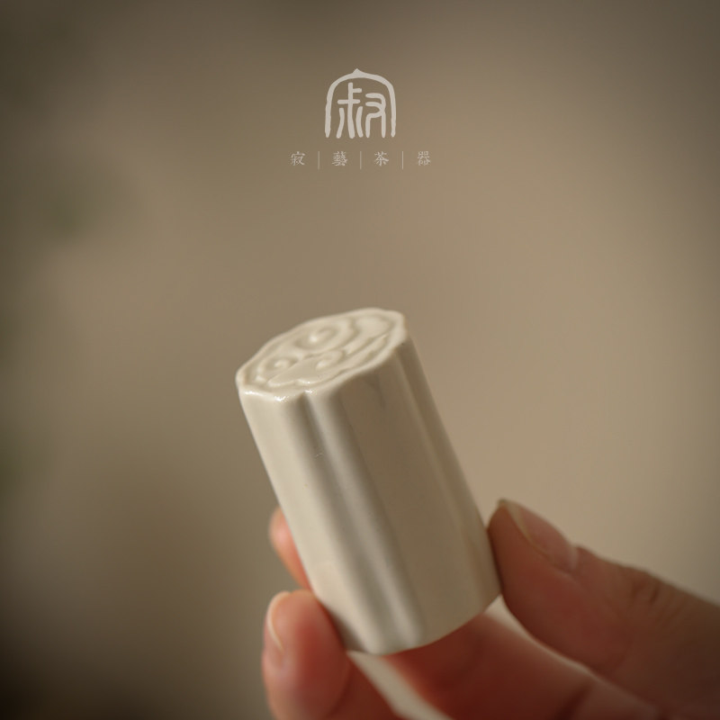 寂艺中式草木灰陶瓷盖置中式图片