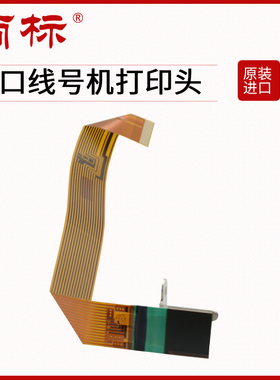 丽标进口线号机打印头C-200E/200T/210E/210T/510T/580T打印头1H1-4244/4252配件