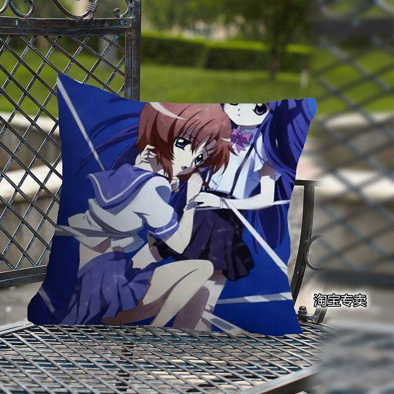 寒蝉鸣泣之时古手梨花周边抱枕头 靠枕沙发卧室宿舍房间睡枕