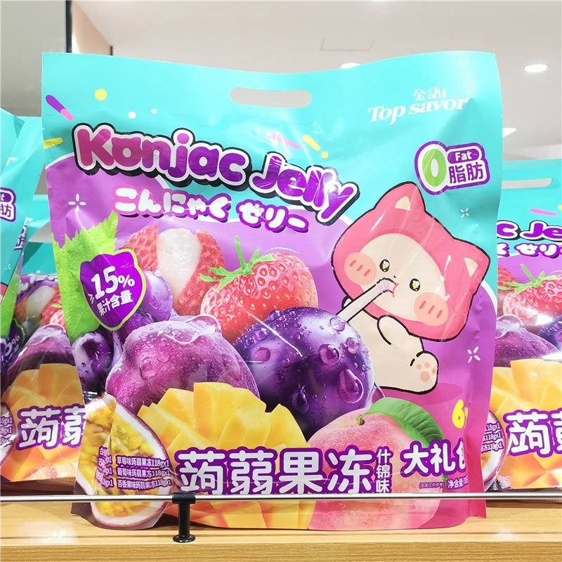 蒟蒻果冻什锦味大礼包儿童节礼物