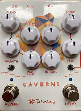 火焰花园 Keeley Caverns V2延迟混响2合1专业单块效果器