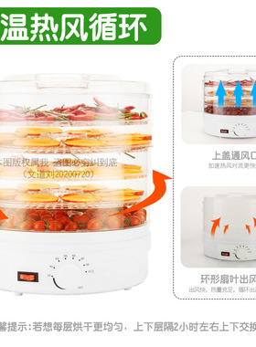 跨境水果蔬菜干果机食物烘干机狗粮笋干食品烘干器热销电加热