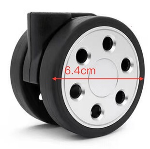 适用于日默瓦轮子rimowa轮子配件salsa行李箱轱辘超静音万向轮