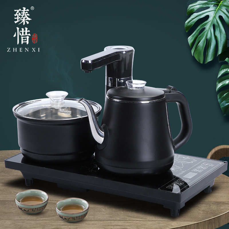 臻惜 全自动防烫四合一电器快速炉茶壶热烧水壶功夫茶具套装配件