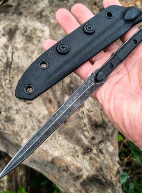 家用小茶刀户外随身便携战术单兵系列防身一体龙骨防滑手柄茶刀