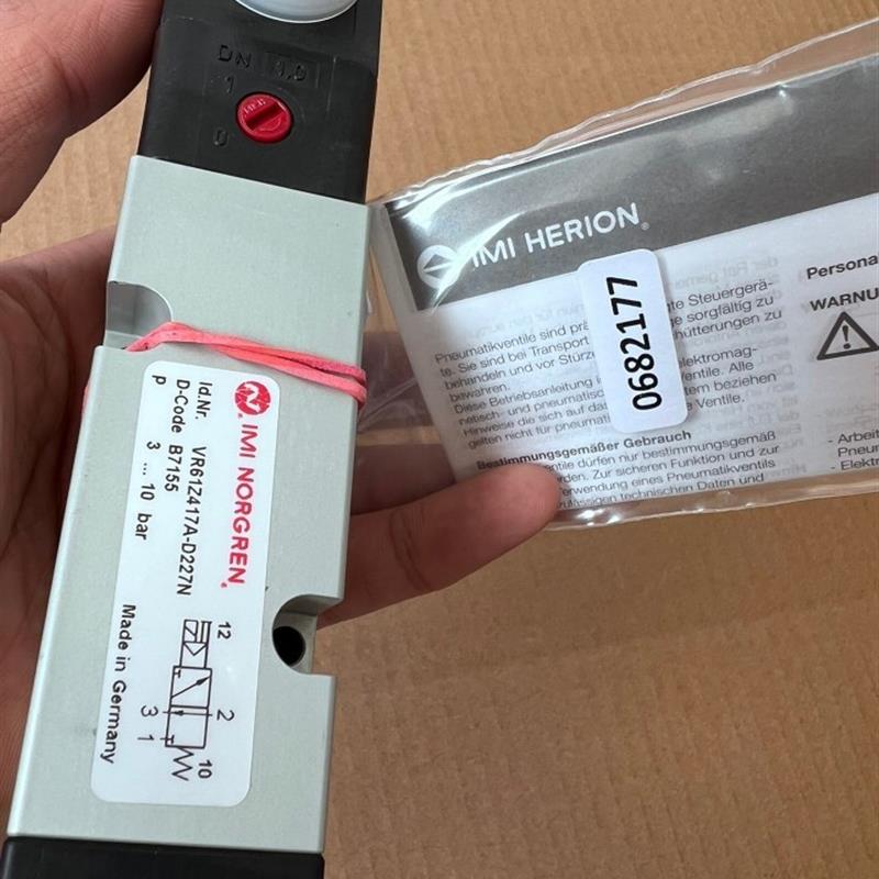 诺冠NORGREN气动电磁阀 方向控制阀 VR61Z417A-D227N SPCN/60127