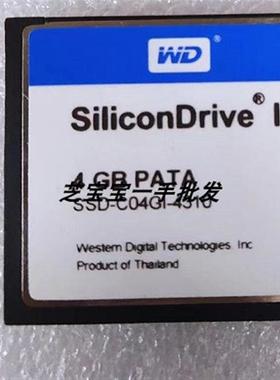 原装WD SiliconDrive CF 4GB西部数据工业存储卡SSD-C04GI-4310