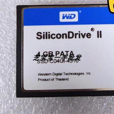 原装WD SiliconDrive CF 4GB西部数据工业存储卡SSD-C04GI-4310