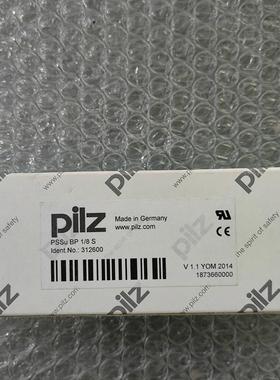 全新原装皮尔兹 底座 PSSU BP 1/8 S 312600 现货 实物拍摄