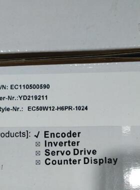 ELC0宜科瑞士进口编码器EC50W12-H6PR-1024 全新原装