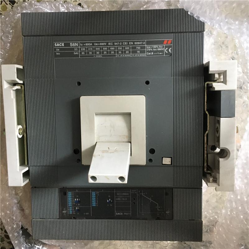 S6N插入式塑壳断路器 SACE S6N800 S6H800 PR211可配电操机构议价