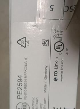 ifm易福门压力传感器PE2594 KI5030易福门   SF5800全新原装