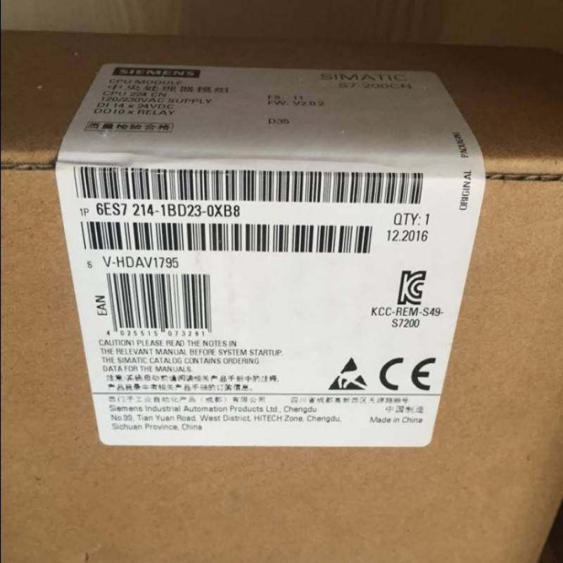 6ES7214-1BD23-0XB8西门子CPU221输入输出模块6ES7214-1BD23-0XB0