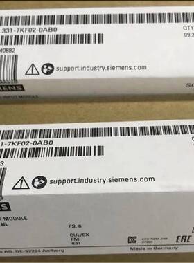 6ES7331-7KF02/7KF01/1KF02/1KF01/7KB02/7HF01/7PF01 西门子原装