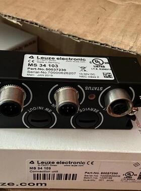 Leuze劳易测传感器通讯接口模块 MS34103 50037230 MS 34 103