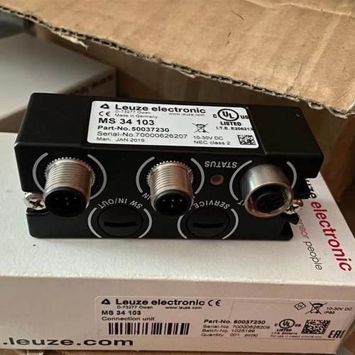 Leuze劳易测传感器通讯接口模块 MS34103 50037230 MS 34 103