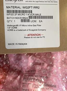 全新原装  美国Entegris英特格过滤器WG2FT1RR2