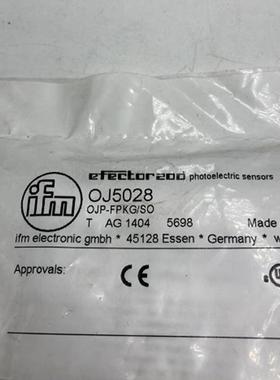 原装正品 IFM OJ5028 易福门传感器
