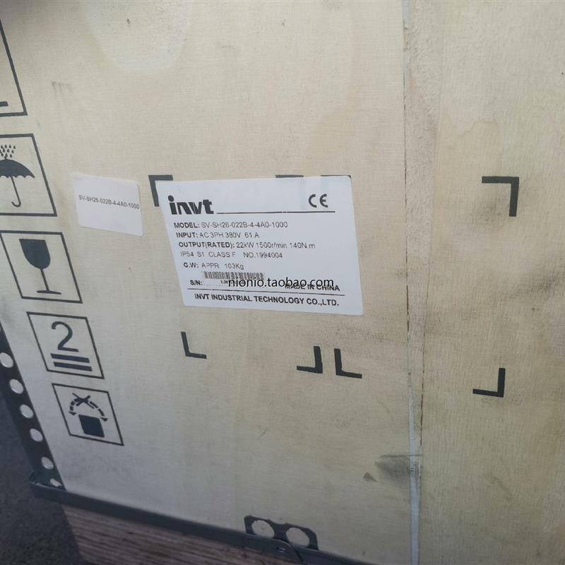 全新原装 伺服电机   SV-SH26-022B-4-4A0,22kw,